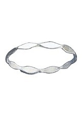outstanding teeny-tiny band silver baby ring